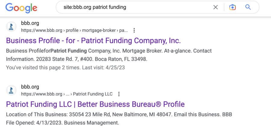 how legitimate is patriot funding