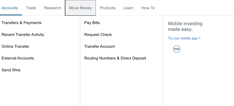 Step 11 - Screenshot of Schwab Backdoor Roth IRA conversion