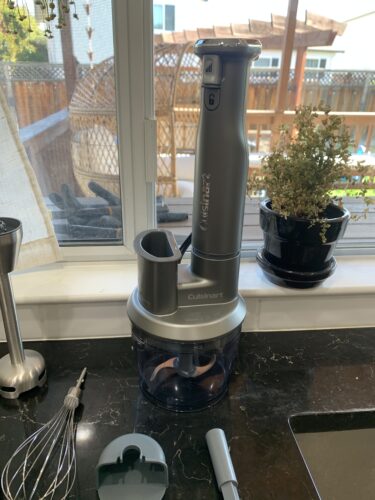 Picture showing that the Cuisinart Immersion Blender from Costco may not be the best fit for heavy duty needs